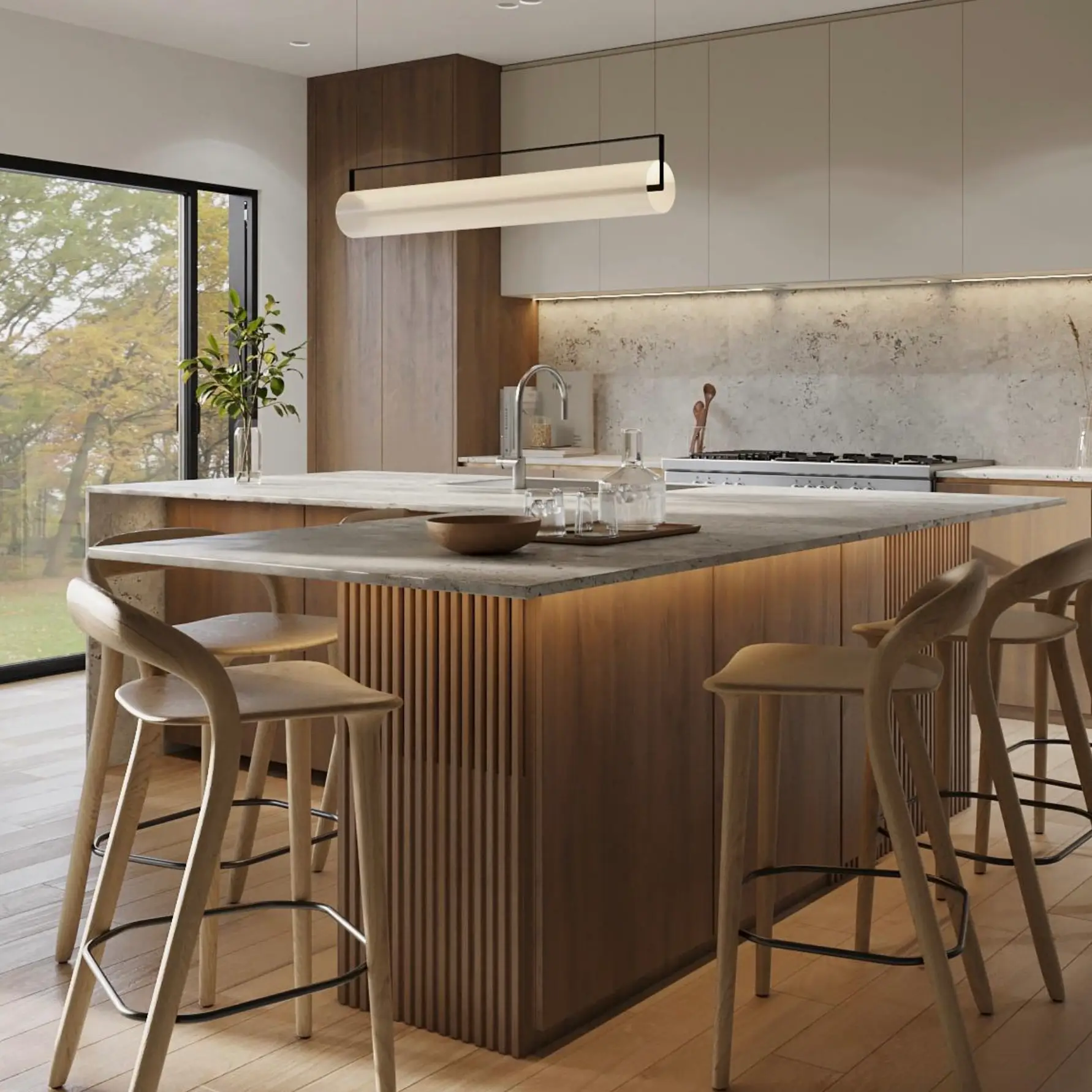 How do I select the best modern European kitchen cabinets near me?